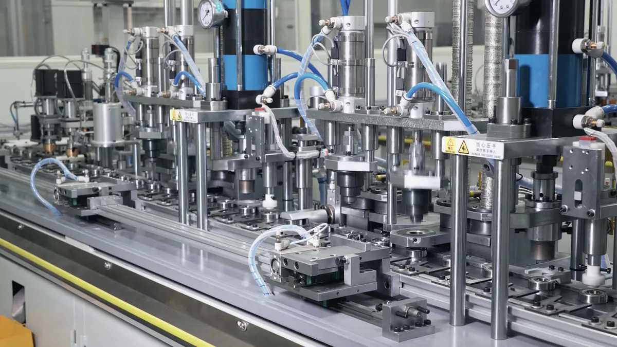 Automated bearing production equipment