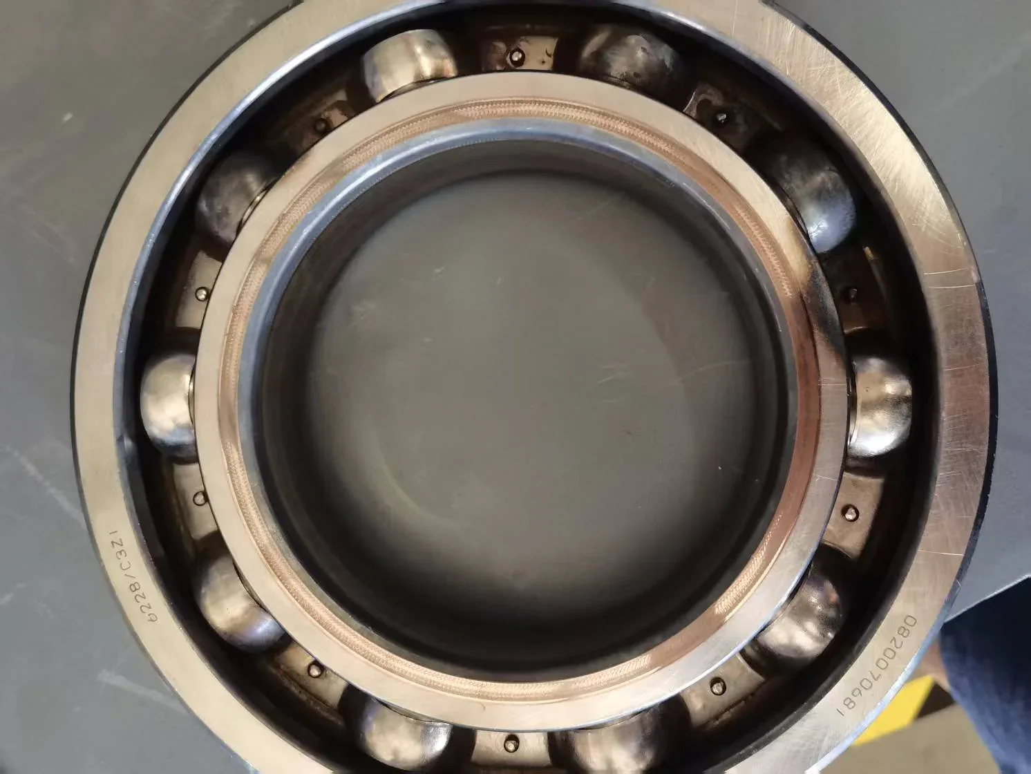 CXE Bearing radial clearance inspection for bearing troubleshooting