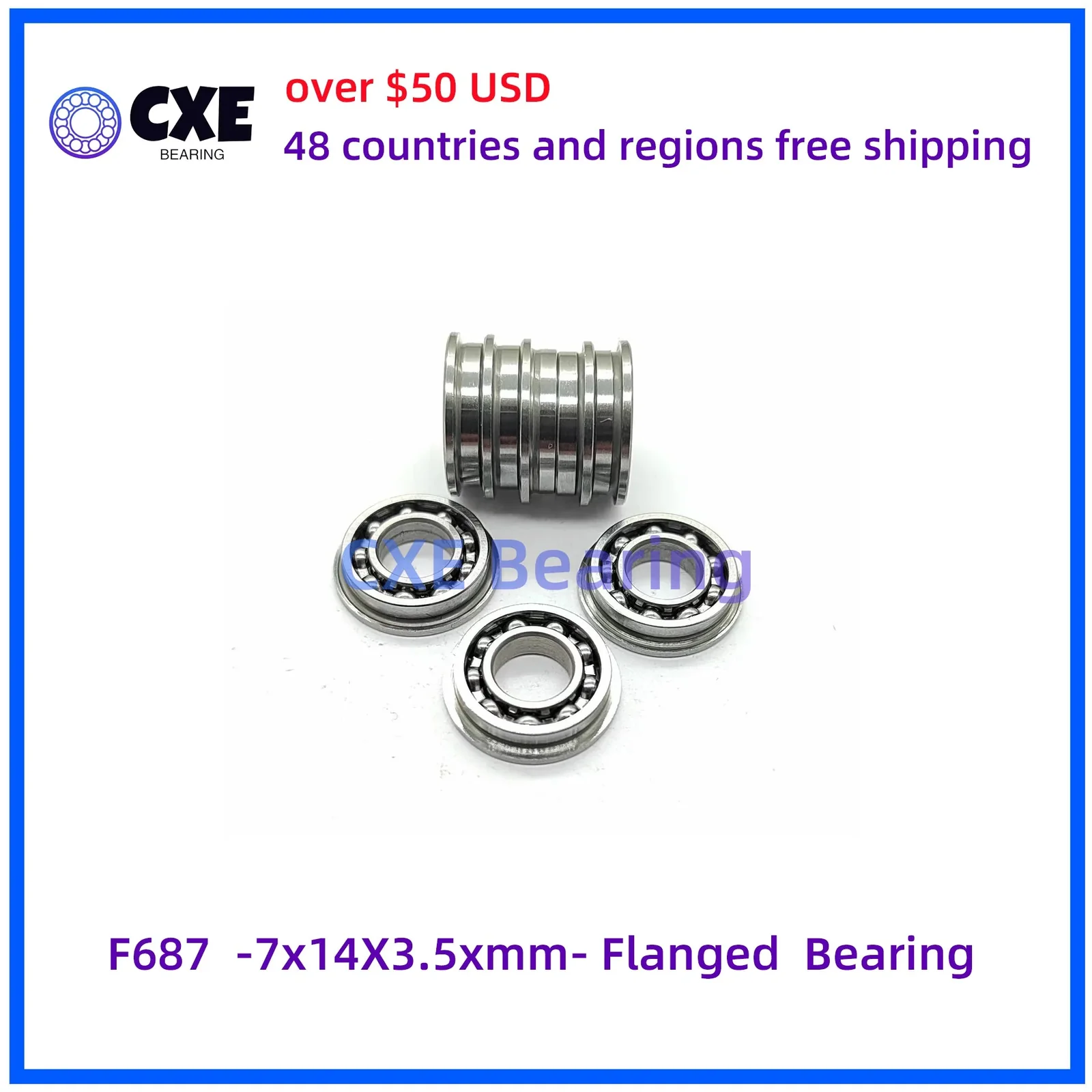F687 vòng bi có bích CXE Bearing