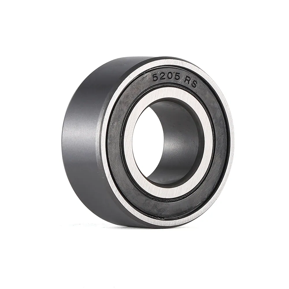 5205-2RS Double Row Angular Contact Ball Bearings Chrome Steel