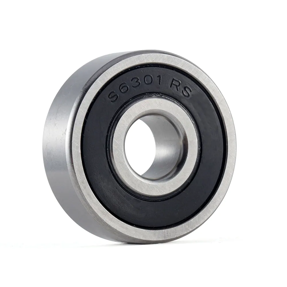S6301-2RS 12 x 37 x 12 mm Stainless Steel Bearings